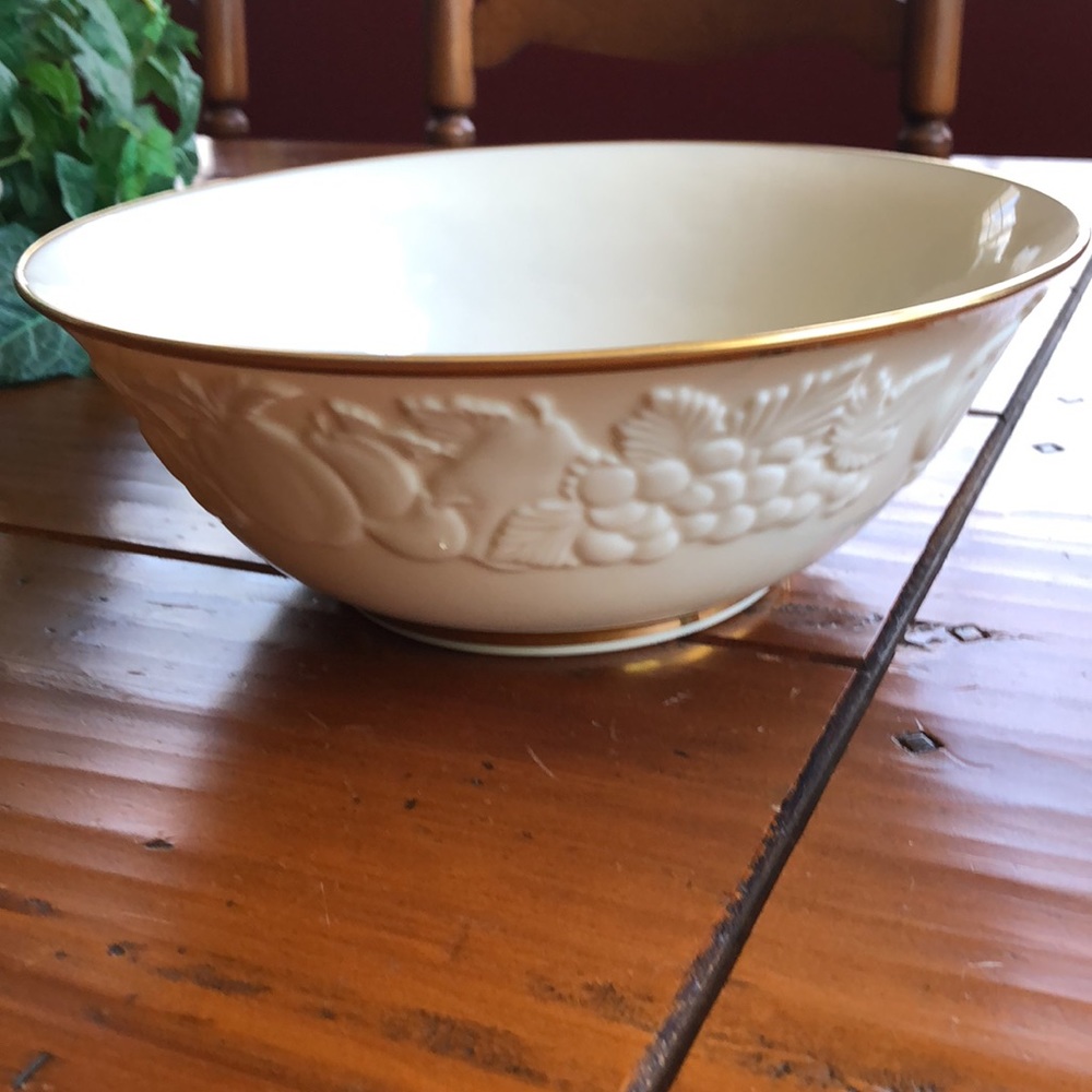 New Lenox fruit of life bowl - Picture 1 of 5